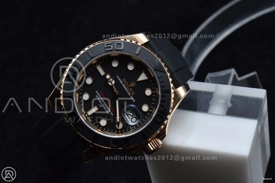 Yacht-Master (Gain on Best ARF 1:1 VR3235 Oysterflex Weight) 126655 Edition Strap 0305